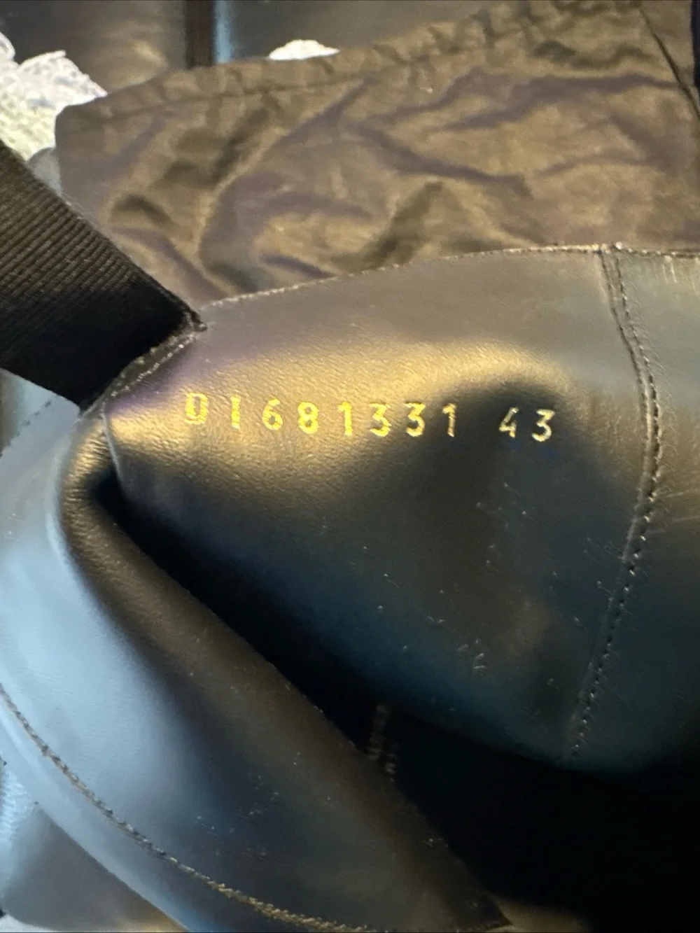 Authentic Yves St Laurent jodhpur ankle boot in smooth calfskin leather